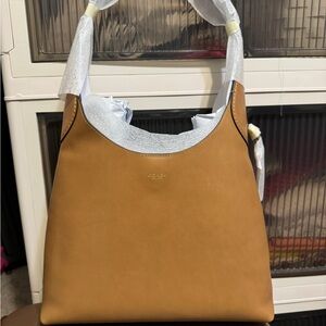 Coach Caramel Leather Shoulder Bag